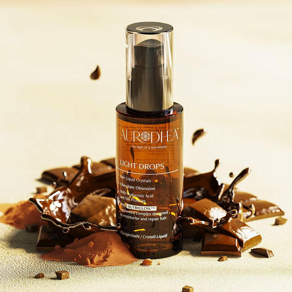 LIGHT DROPS « Chocolate Obsession» - Sérum cheveux - 50 ml Chogan Elegance inspiration  .